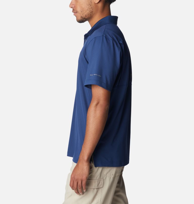 Men's Low Drag Offshore Polo, Color: Carbon, image 3