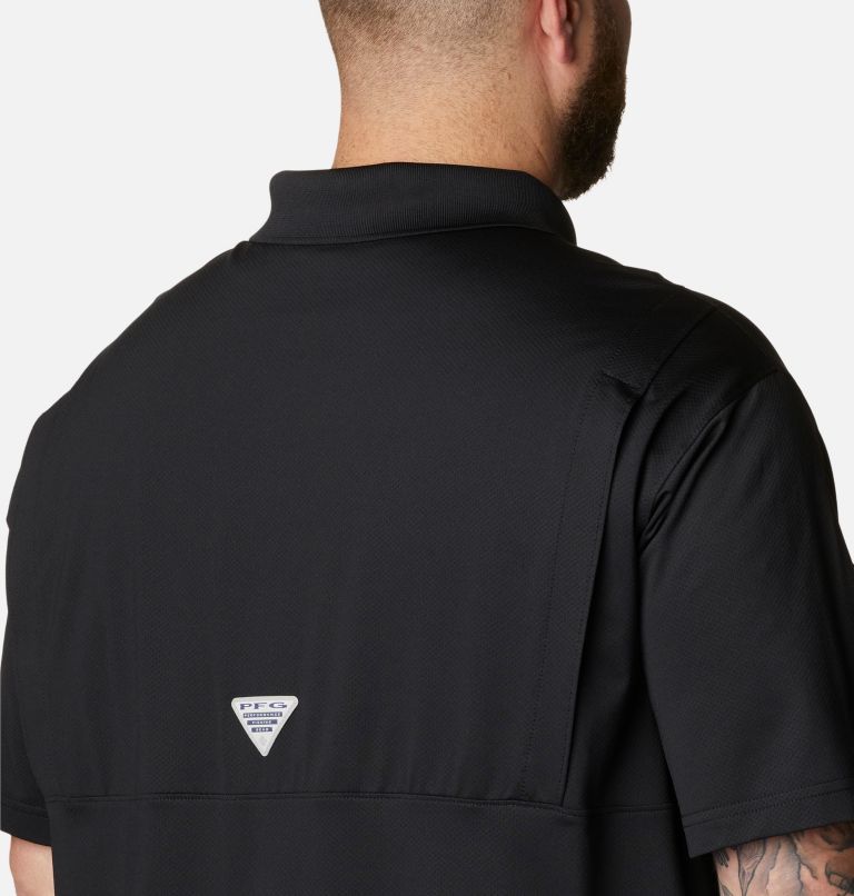 Men's Low Drag Offshore Polo - Big, Color: Black, image 5