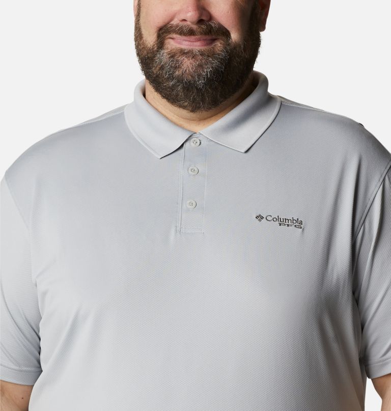 Men's Low Drag Offshore Polo - Big, Color: Cool Grey, image 4