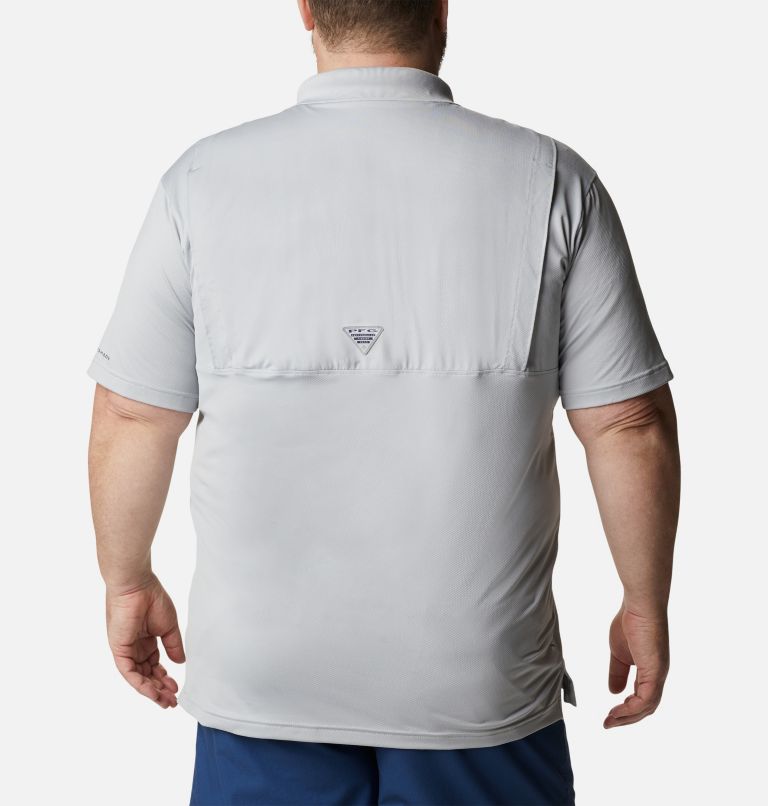 Men's Low Drag Offshore Polo - Big, Color: Cool Grey, image 2