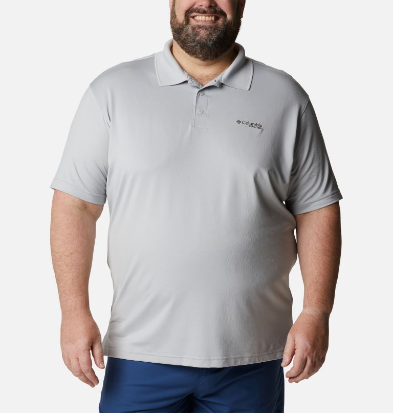 Men's Low Drag Offshore Polo - Big, Color: Cool Grey, image 1