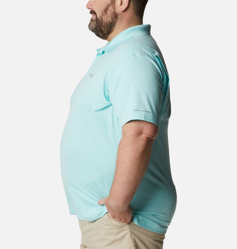 Men's Low Drag Offshore Polo - Big, Color: Gulf Stream, image 3