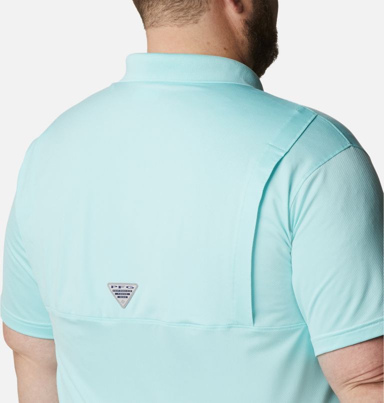 Men's Low Drag Offshore Polo - Big, Color: Gulf Stream, image 5