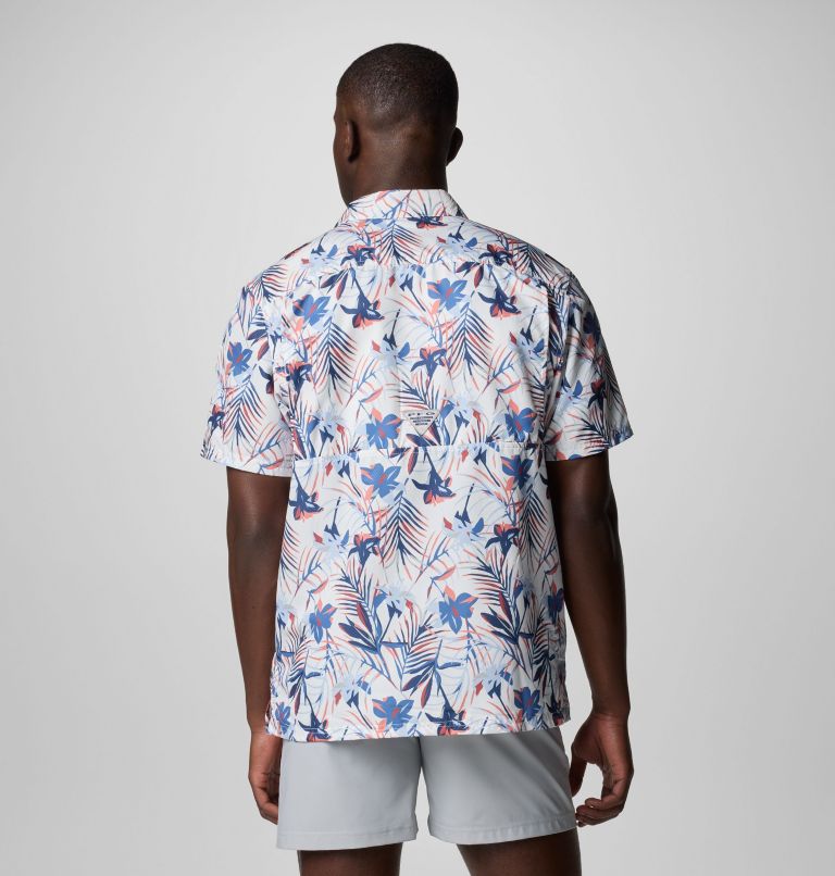 Chemise PFG Super Slack Tide Camp Homme, Color: White Tropicfield, image 3