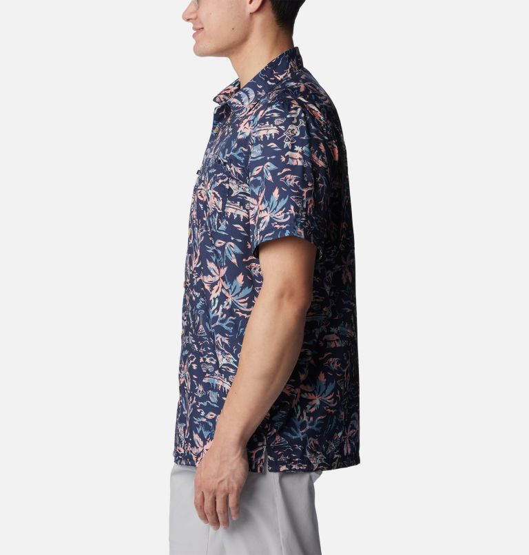 Chemise Pêche évacuation Transpiration Chemise Columbia Slack Tide - Protection UPF 50 - Style Décontracté Columbia Bluefin Winds Camp Shirt