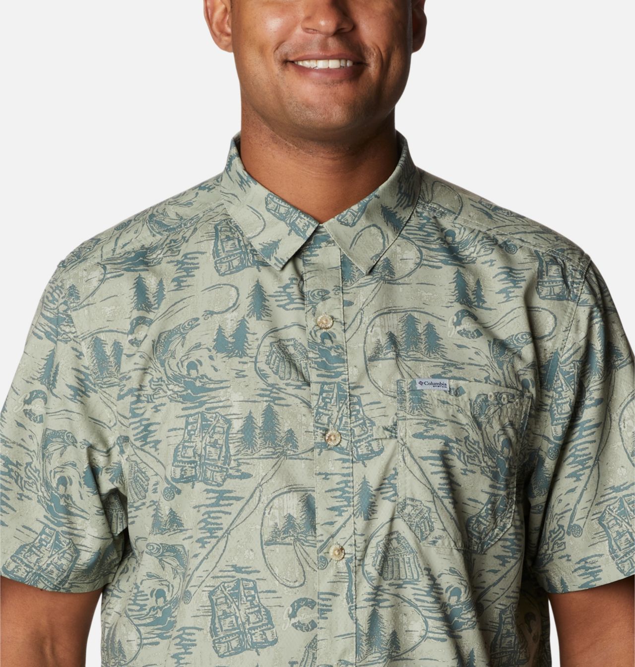 Men's PFG Super Slack Tide™ Camp Shirt - Tall 4