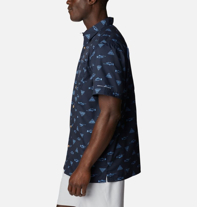 Chemise PFG Super Slack Tide Camp Homme, Color: Collegiate Navy Rivermade, image 3
