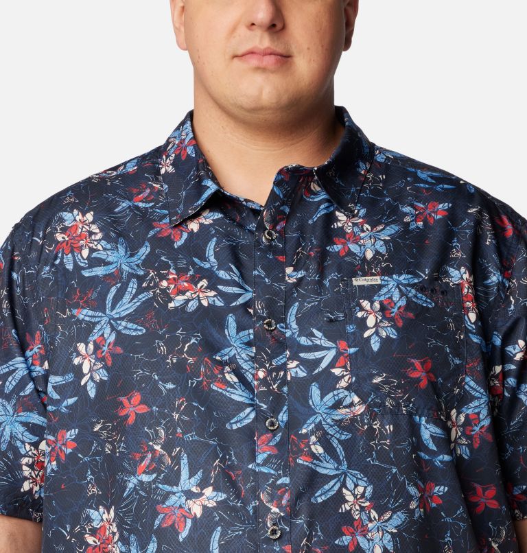 Chemise PFG Super Slack Tide Camp Homme - Tailles fortes, Color: Collegiate Navy Palmeria, image 4