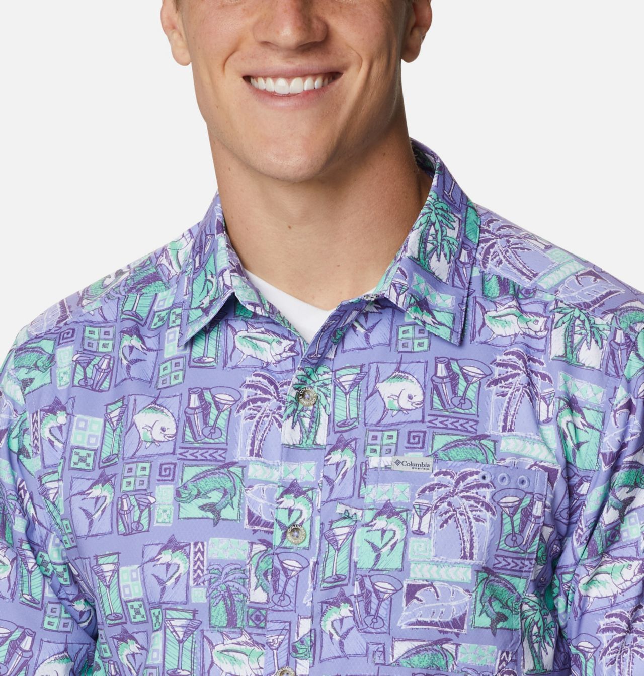 Men's PFG Super Slack Tide™ Camp Shirt – Big 4