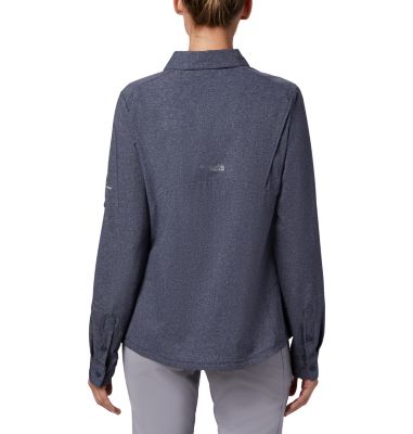 Chemise Irico&trade; Femme Irico&trade; Long Sleeve Shirt | 627 | S, Nocturnal Heather, back