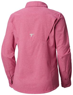 Chemise Irico&trade; Femme Irico&trade; Long Sleeve Shirt | 627 | S, Haute Pink Heather, back