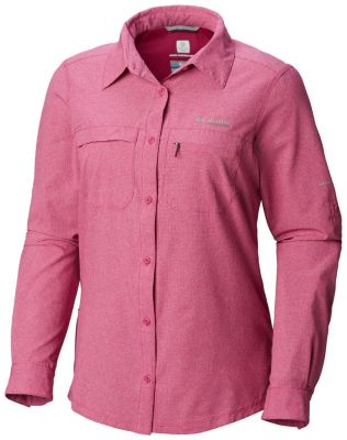 Chemise Irico&trade; Femme Irico&trade; Long Sleeve Shirt | 627 | S, Haute Pink Heather, front
