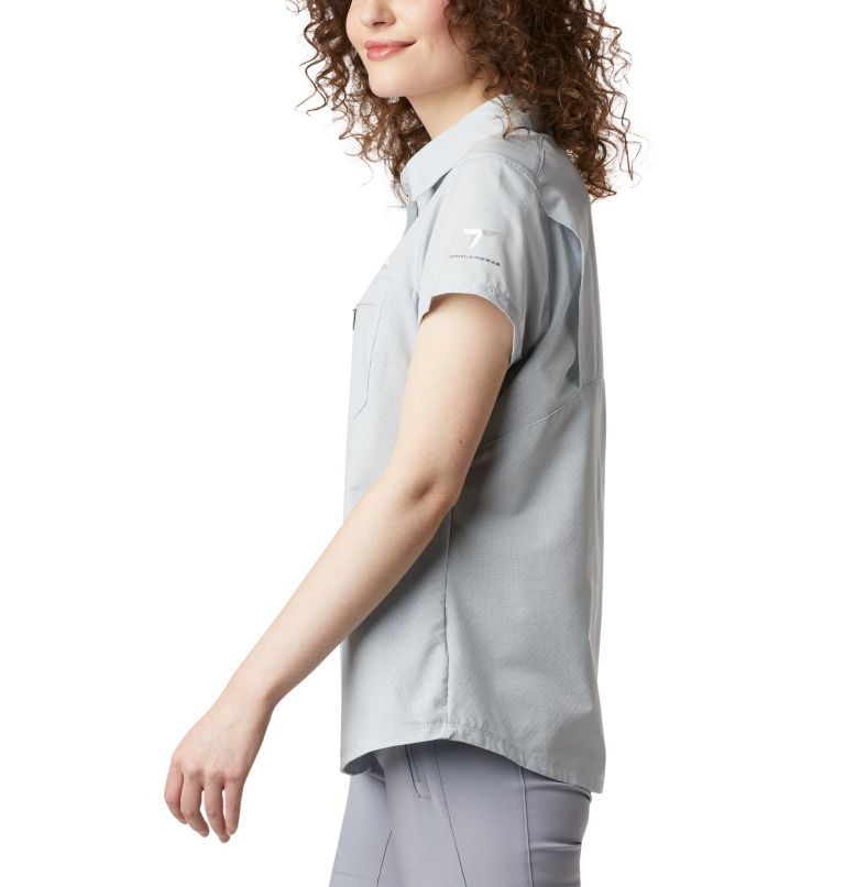 Irico Short Sleeve Shirt | 031 | M, Color: Cirrus Grey Heather, image 3