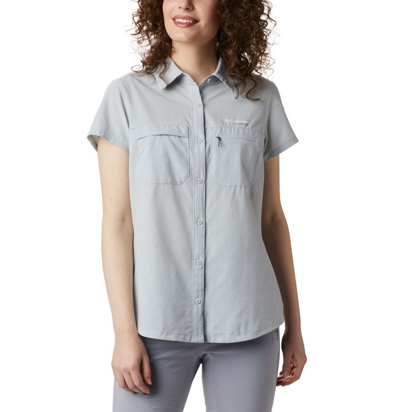 Chemise à manches courtes Irico Femme, Color: Cirrus Grey Heather, image 1