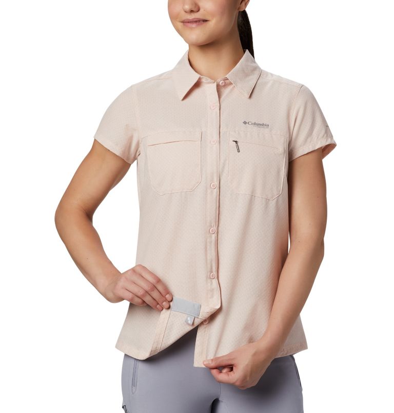 Irico Short Sleeve Shirt | 870 | XL, Color: Peach Cloud Heather, image 4