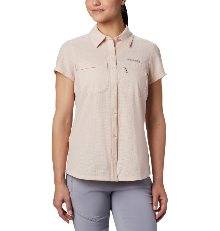 Irico Short Sleeve Shirt | 870 | XL, Color: Peach Cloud Heather, image 1
