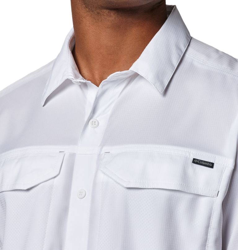 Men's Silver Ridge Lite Short Sleeve Shirt, Color: White, image 3