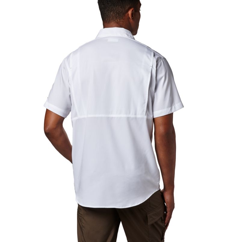 Thumbnail: Men's Silver Ridge Lite Short Sleeve Shirt, Color: White, image 2