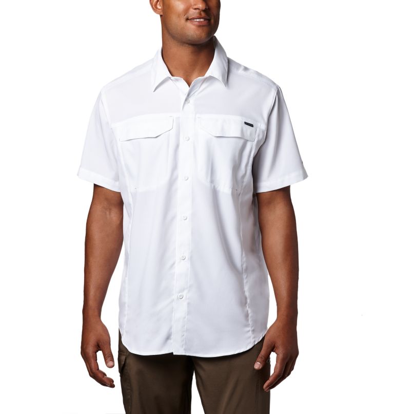 Men's Silver Ridge Lite Short Sleeve Shirt, Color: White, image 1