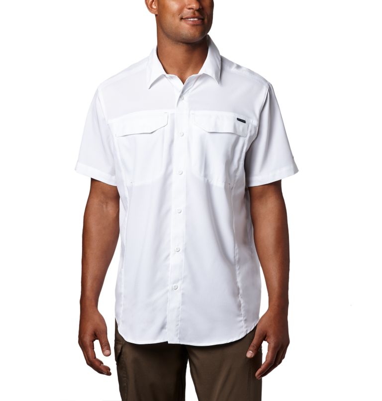 Men's Silver Ridge Lite Short Sleeve Shirt, Color: White, image 1