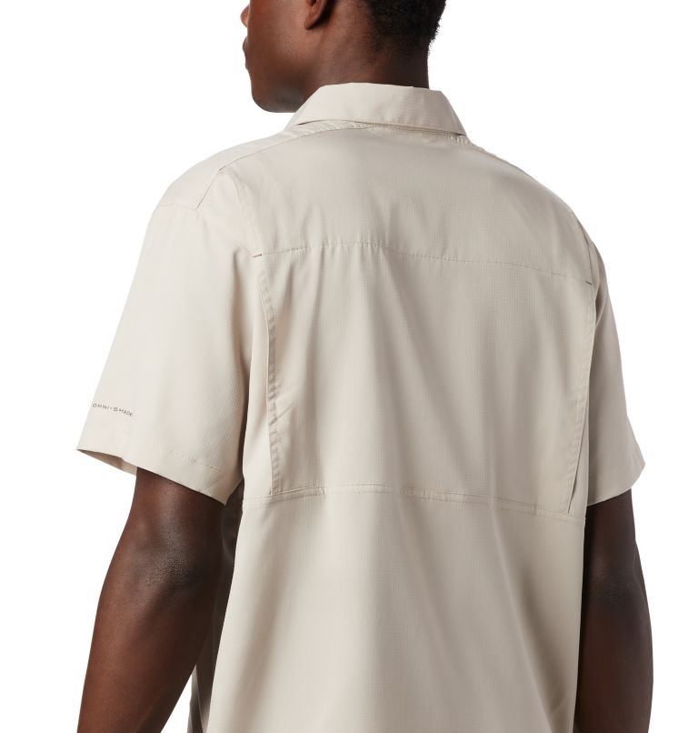 Thumbnail: Men's Silver Ridge Lite Short Sleeve Shirt, Color: Fossil, image 5
