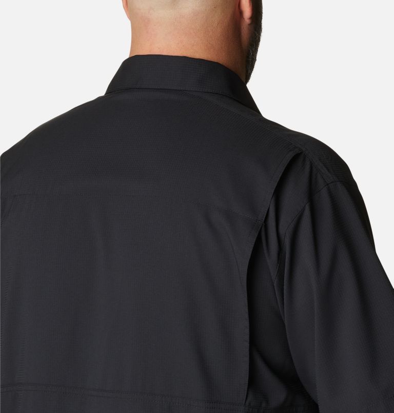 Thumbnail: Men's Silver Ridge Lite Short Sleeve Shirt - Big, Color: Black, image 5