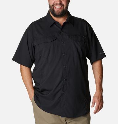 short sleeve button up big and tall