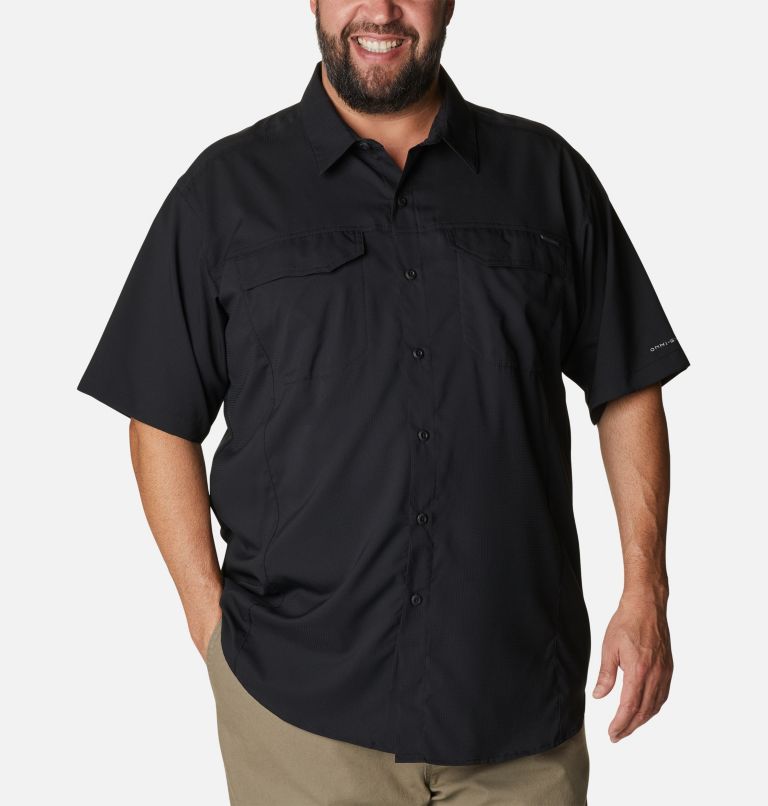 Men's Silver Ridge Lite Short Sleeve Shirt - Big, Color: Black, image 1