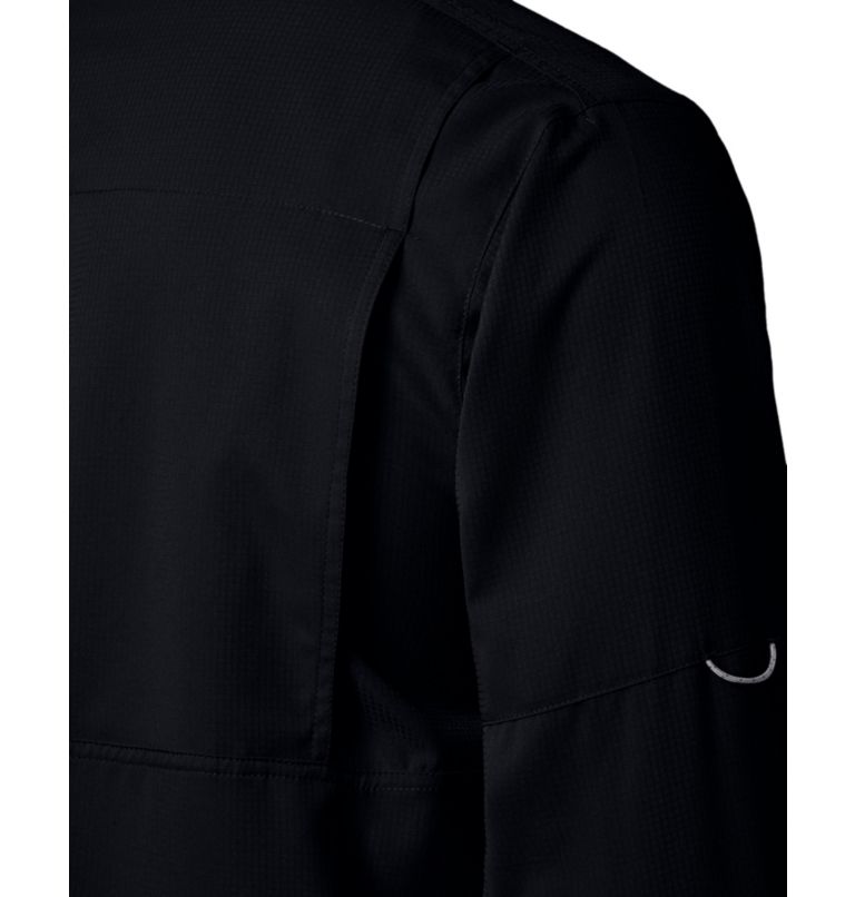 Men's Silver Ridge Lite Long Sleeve Shirt, Color: Black, image 6