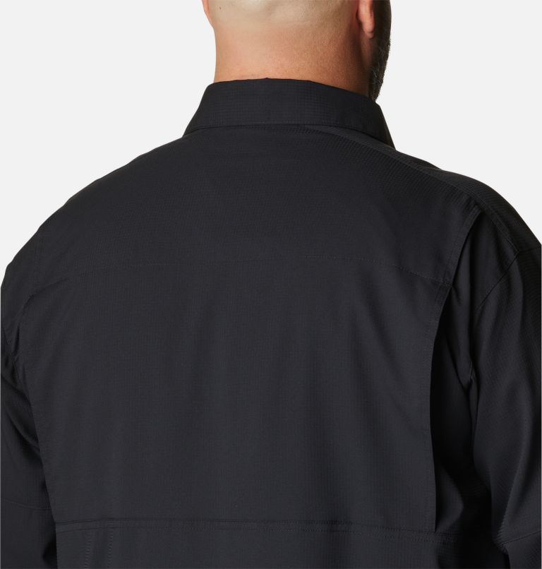 Men's Silver Ridge Lite Long Sleeve Shirt - Big, Color: Black, image 5
