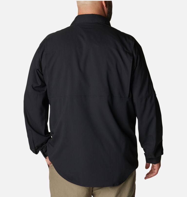 Men's Silver Ridge Lite Long Sleeve Shirt - Big, Color: Black, image 2