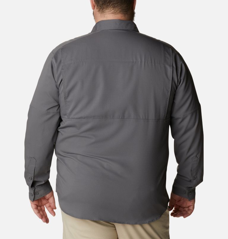 Men's Silver Ridge Lite Long Sleeve Shirt - Big, Color: City Grey, image 2