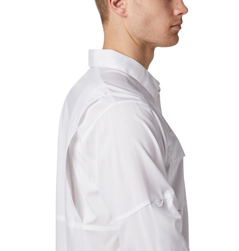 Men's Silver Ridge Lite Long Sleeve Shirt - Big, Color: White, image 3