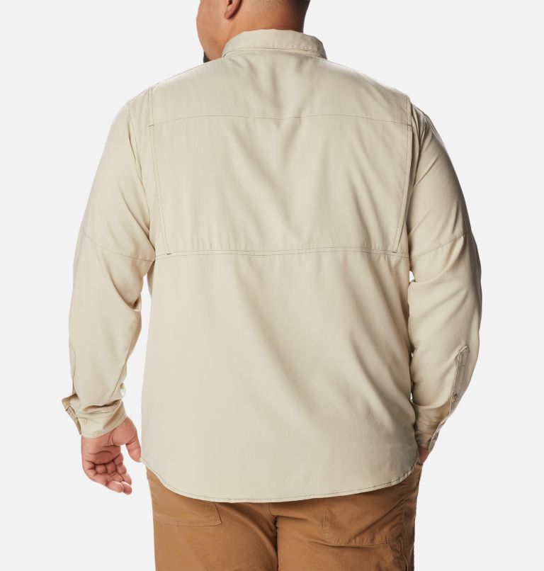 Silver Ridge Lite Long Sleeve Shirt | 160 | 5X, Color: Fossil, image 2