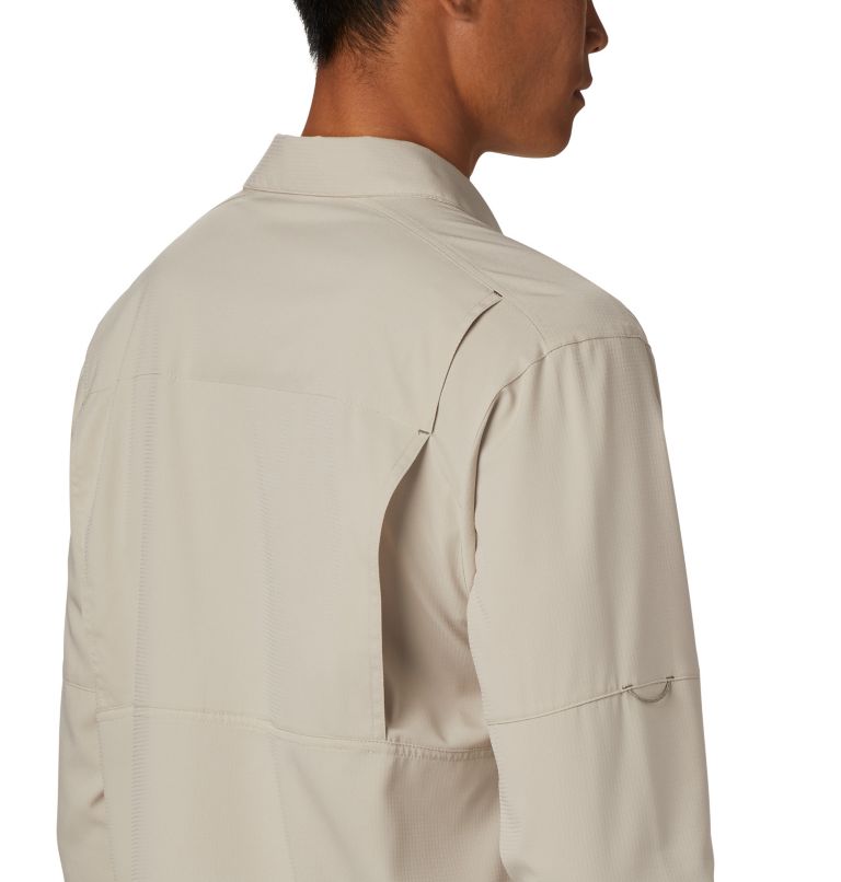 Men's Silver Ridge Lite Long Sleeve Shirt - Tall, Color: Fossil, image 4