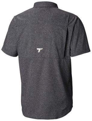 Camisa de manga corta Irico&trade; para hombre Irico&trade; Men's Short Sleeve Shir | 011 | S, Black Heather, back