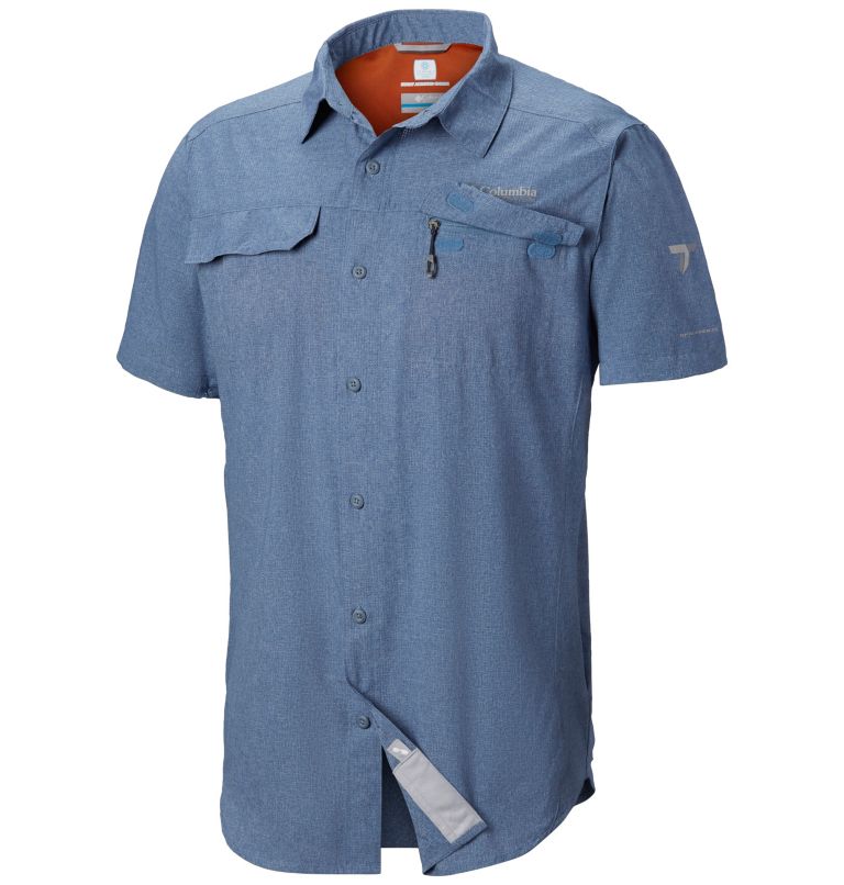 Men’s Irico Short Sleeve Shirt, Color: Mountain Heather, image 3