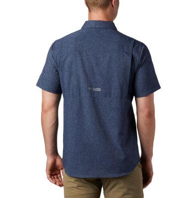 Camisa de manga corta Irico&trade; para hombre Irico&trade; Men's Short Sleeve Shir | 011 | S, Collegiate Navy, back