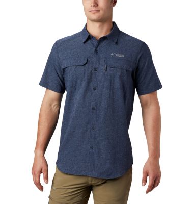 Camisa de manga corta Irico&trade; para hombre Irico&trade; Men's Short Sleeve Shir | 011 | S, Collegiate Navy, front