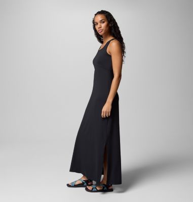 Women's PFG Freezer Maxi Dress, Color: Black, image 3