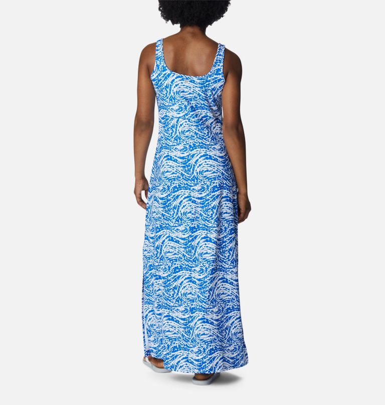 Thumbnail: Women's PFG Freezer Maxi Dress, Color: Blue Macaw Swirlscape, image 2