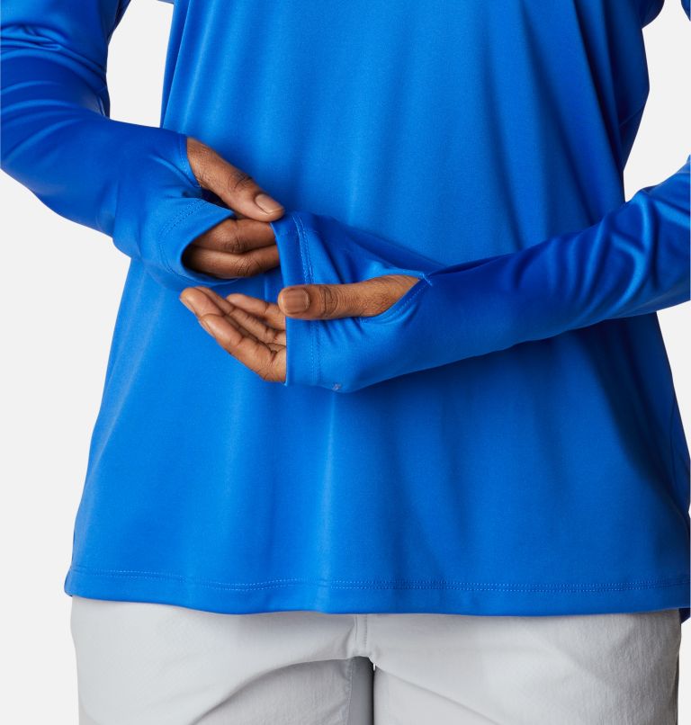 Columbia Women's Tidal Tee Hoodie Blue, XL
