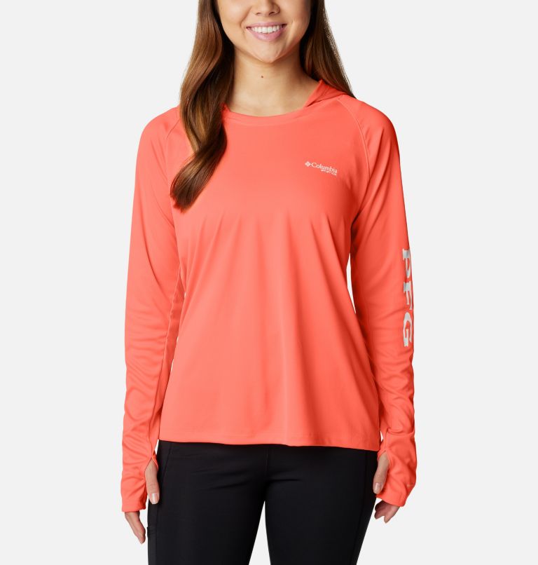 UNDER ARMOUR Women's Light Weight GEAR Pink XL X-Large Long Sleeve V-Neck  Shirt