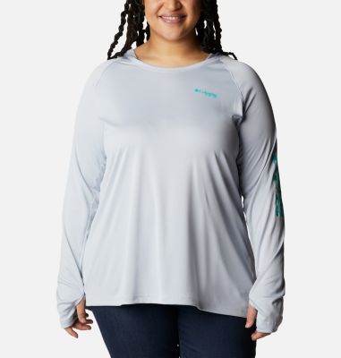 plus size women's hooded shirts & tops