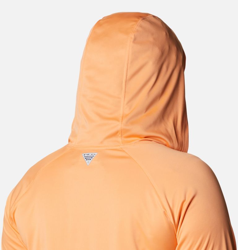 Tidal Tee Hoodie | 873 | 2X, Color: Bright Nectar, White Logo, image 5