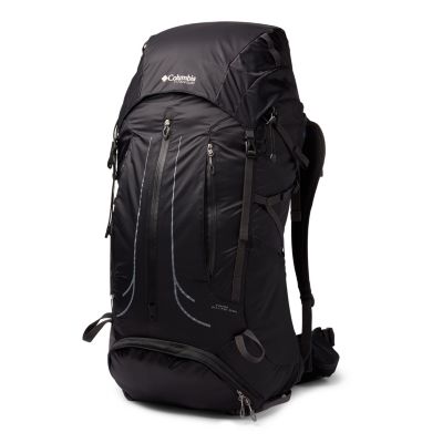 black hiking bag