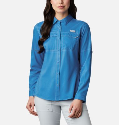 columbia women's lo drag long sleeve shirt