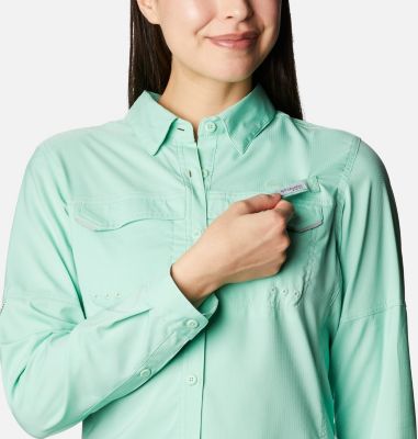 columbia women's lo drag long sleeve shirt