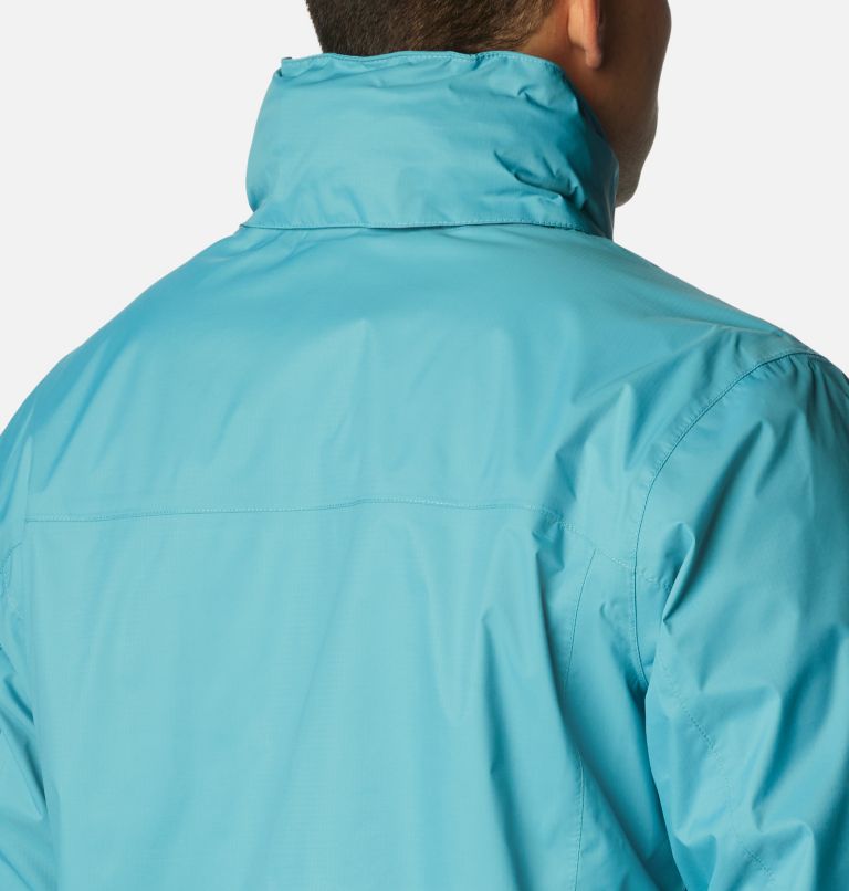 Men's Pouration Rain Jacket, Color: Shasta, image 7