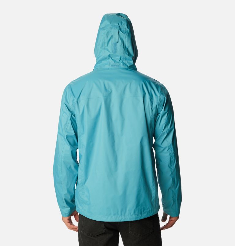 Thumbnail: Men's Pouration Rain Jacket, Color: Shasta, image 2